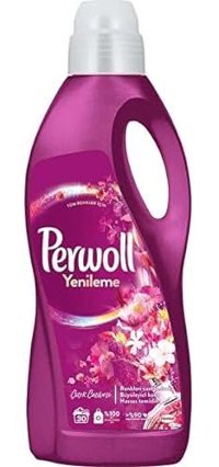 Perwoll Yenileme&Çiçek Cazibesi Renkliler İçin 30 Yıkama Sıvı Deterjan 1.8 lt