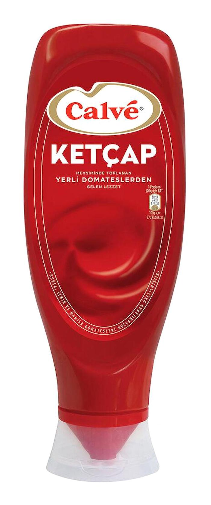 Calve Acılı Ketçap 24 x 600 gr
