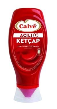Calve Acılı Ketçap 2 x 400 gr