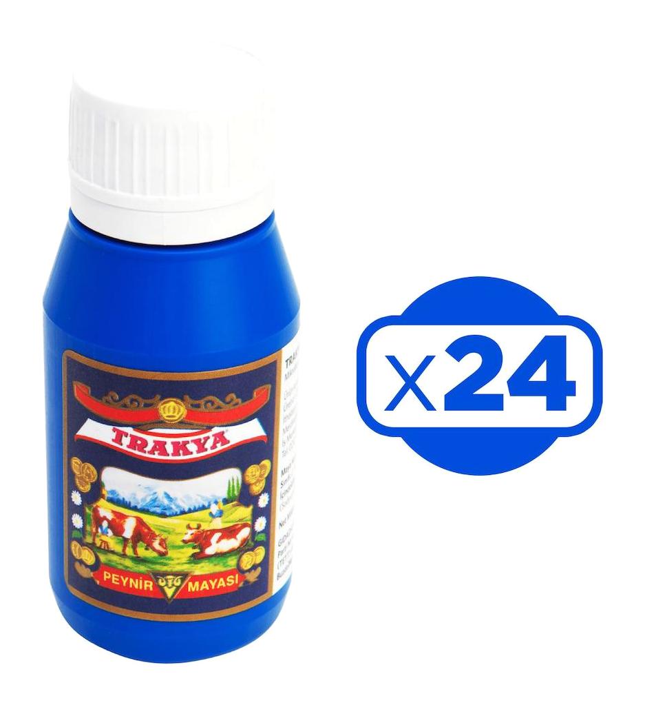 Trakya Sıvı Peynir Mayası 24x100 ml