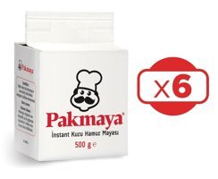 Pakmaya Kuru Instant Maya 6x500 gr