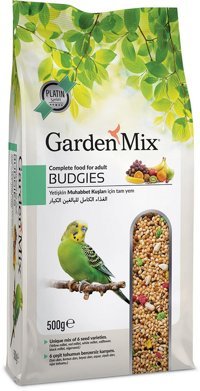 Gardenmix Platin Meyveli Muhabbet Kuşu Yemi 500 gr