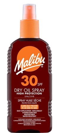 Malibu Dry Oil 30 Faktör Güneş Yağı 200 ml