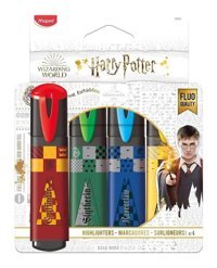 Maped Harry Potter 4'lü Renkli Fosforlu Kalem Seti