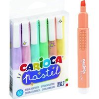 Carioca 6'lı Pastel Renkli Fosforlu Kalem Seti