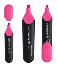 Schneider Neon Pembe Fosforlu Kalem