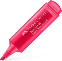 Faber-Castell Şeffaf Kırmızı Fosforlu Kalem