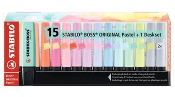 Stabilo 15'li Renkli Fosforlu Kalem Seti