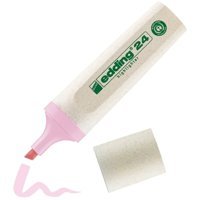 Edding Ecoline Pastel Pembe Fosforlu Kalem