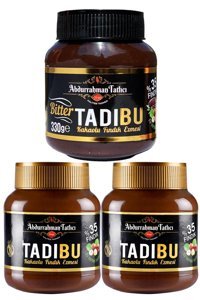 Abdurrahman Tatlıcı Tadıbu Bitter Fındık Ezmesi 330 gr + Tadıbu Kakaolu Fındık Ezmesi 2x330 gr