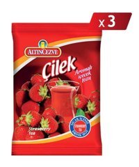 Altıncezve Çilek Aromalı Içecek Tozu 250 gr - 3lü Paket