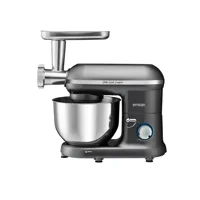 Emsan Bella Gusto Comfort Aliminyum Döküm 1300 W 5.5 lt Stand Hamur Yoğurma ve Mutfak Şefi Gri