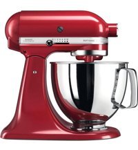 Kitchenaid Artisan Metal 300 W 4.8 lt Stand Hamur Yoğurma ve Mutfak Şefi Kırmızı
