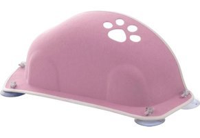 Weichuang Gahome Vantuzlu Tek Fonksiyonlu 64x25x21 cm Cama Yapışan Kedi Yatağı Pembe