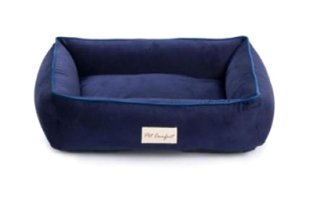 Pet Comfort Golf Yıkanabilir Tek Fonksiyonlu 55x45 cm Sepet Kedi Yatağı Lacivert