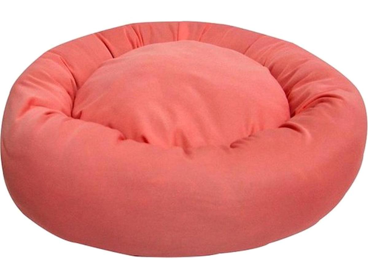 Bio Yıkanabilir Tek Fonksiyonlu 50 cm Minder Kedi Yatağı Pembe