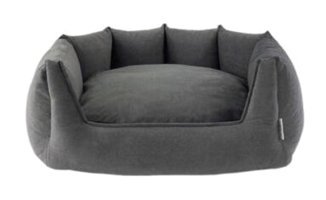 Pet Comfort Barcelona Yıkanabilir Tek Fonksiyonlu 75x65 cm Sepet Kedi Yatağı Gri
