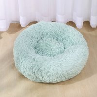 Pet Yıkanabilir Tek Fonksiyonlu 40x40 cm Minder Kedi Yatağı Mavi