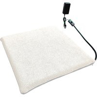 Powertec Tek Fonksiyonlu 45x45x4 cm Minder Kedi Yatağı Beyaz