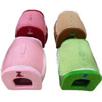 Mixpet Tek Fonksiyonlu 54x44x44 cm Üstü Kapalı Kedi Yatağı Kırmızı