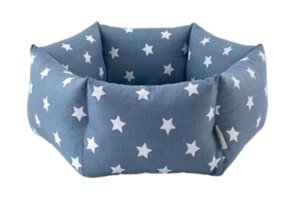 Pet Comfort Tokyo Yıkanabilir Tek Fonksiyonlu 50 cm Sepet Kedi Yatağı Mavi