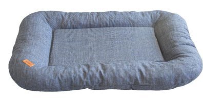 Lepus Yıkanabilir Tek Fonksiyonlu 47x65x10 cm Minder Kedi Yatağı Gri