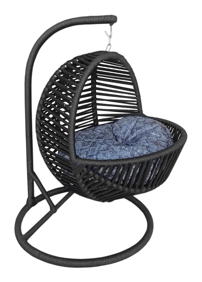 Markapet Sallanan Ayaklı Yıkanabilir Tek Fonksiyonlu 43x45x69 cm Hamak Kedi Yatağı Siyah
