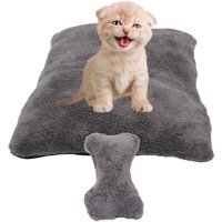 Evene Yıkanabilir Tek Fonksiyonlu 50x35 cm Minder Kedi Yatağı Pembe
