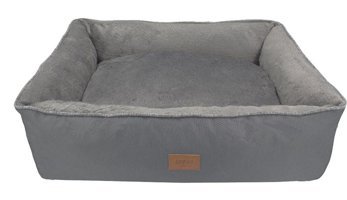 Lepus Yıkanabilir Tek Fonksiyonlu 67x82x23 cm Sepet Kedi Yatağı Gri