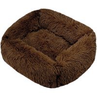Jzcat Yıkanabilir Tek Fonksiyonlu 66x55x20 cm Simit Kedi Yatağı Beyaz