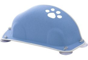 Weichuang Gahome Vantuzlu Tek Fonksiyonlu 64x25x21 cm Cama Yapışan Kedi Yatağı Mavi