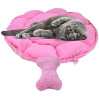 Evene Yıkanabilir Tek Fonksiyonlu 50 cm Minder Kedi Yatağı Pembe