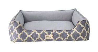 Pet Comfort Delta Yıkanabilir Tek Fonksiyonlu 75x60 cm Sepet Kedi Yatağı Gri