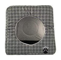 Lepus Yıkanabilir Tek Fonksiyonlu 45x45x45 cm Mağara Kedi Yatağı Yeşil