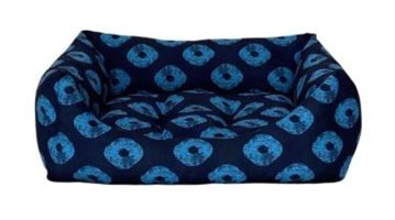 Pet Comfort Uniform Yıkanabilir Tek Fonksiyonlu 60x50 cm Sepet Kedi Yatağı Lacivert-Mavi