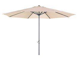 Sunfun Polyester Örtülü Açılır Kapanır Bahçe Şemsiyesi Krem