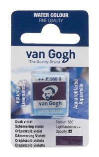 Talens Van Gogh Tablet 12 Dusk Violet 560 Sulu Boya