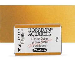Schmincke Horadam Aquarell Tam Tablet Yellow Ochre 655 Sulu Boya