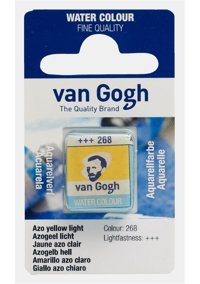 Van Gogh Tablet Azo Yellow Light 268 Sulu Boya