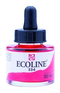 Talens Ecoline 334 Scarlet Sulu Boya