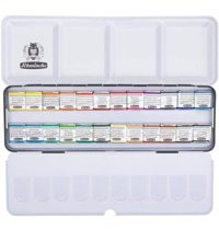 Schmincke Horadam 24'lü Yarım Tablet Sulu Boya