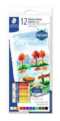 Staedtler 12ml 12 Renk N 8880 C12 Sulu Boya