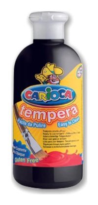 Carioca Tempera Süper Yikanabilir Siyah 500 ml Sulu Boya