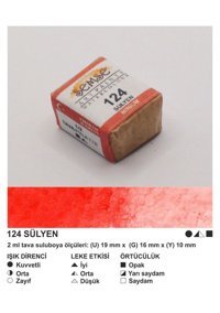 Şemse El Yapımı Sanatsal 12 Tava Sülyen Taş Sulu Boya
