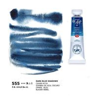 St. Petersburg White Nights Tüp 10 ml 555 Dark Blue Sh Sulu Boya