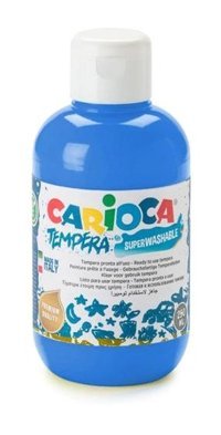 Carioca Tempera Süper Yıkanabilir Mavi Sulu Boya