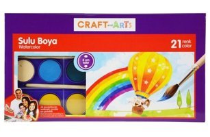 Craft And Arts 21 Renk Sulu Boya