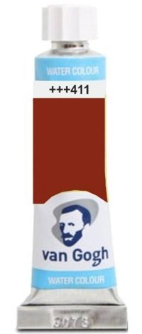 Talens Van Gogh 10 ml Tüp 411 Burnt Sienna Sulu Boya