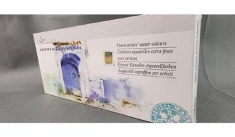 Afra Artists Water Colour Tablet 48'li Yarım Tablet Sulu Boya