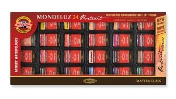 KohiNoor Mondeluz Master Taş 24 Renk Portre Tonları Sulu Boya